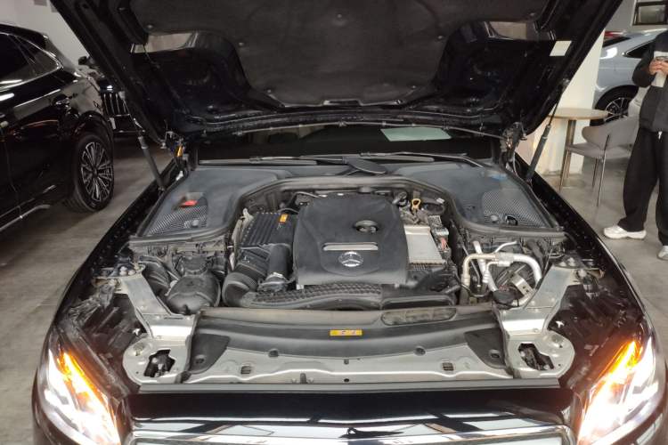 Used Mercedes-Benz E-Class 2019 E 300 L Sporty and Stylish Model Engine Bay