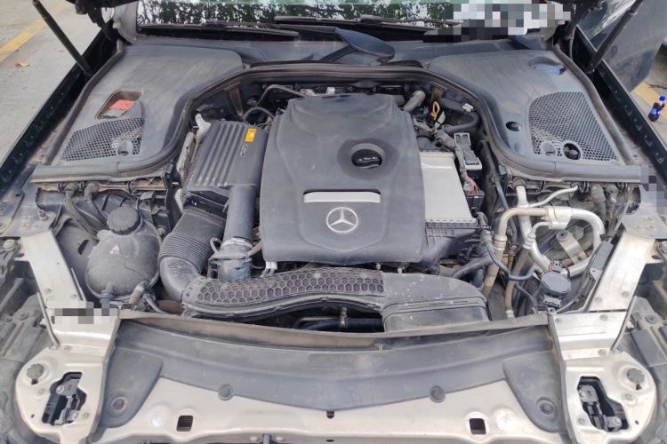 Used Mercedes-Benz E-Class 2019 E 300 L Sporty and Stylish Model Engine Bay