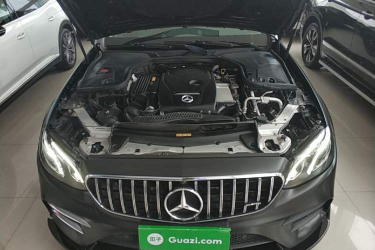 Used Mercedes-Benz E-Class 2019 E 300 L Sporty and Stylish Model Engine Bay