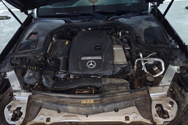 Used Mercedes-Benz E-Class 2019 E 300 L Sporty and Stylish Model Engine Bay