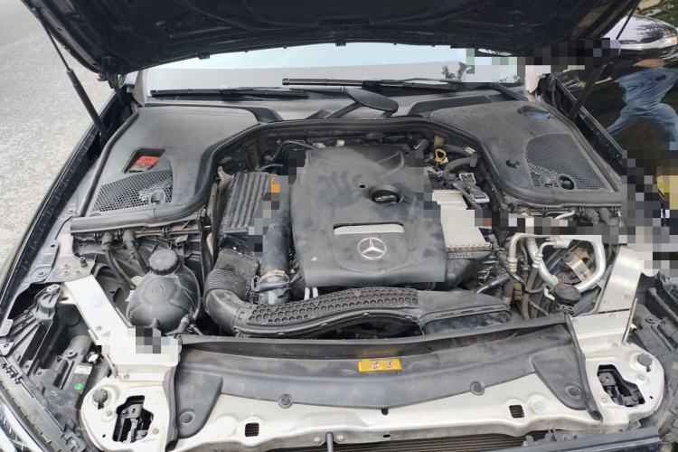 Used Mercedes-Benz E-Class 2019 E 300 L Sporty and Stylish Model Engine Bay