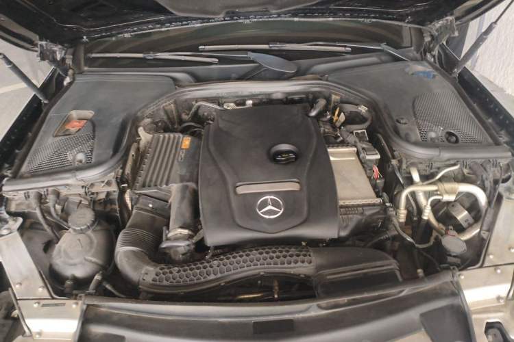 Used Mercedes-Benz E-Class 2019 E 300 L Sporty and Stylish Model Engine Bay