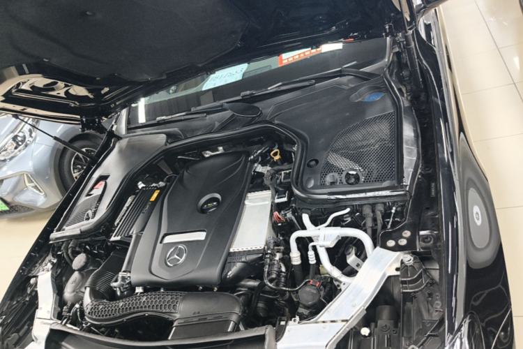 Used Mercedes-Benz E-Class 2019 E 300 L Sporty and Stylish Model Engine Bay