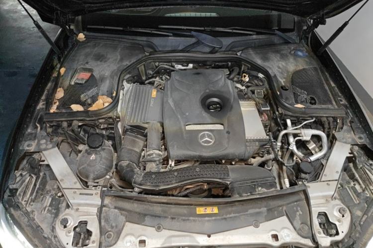 Used Mercedes-Benz E-Class 2019 E 300 L Sporty and Stylish Model Engine Bay