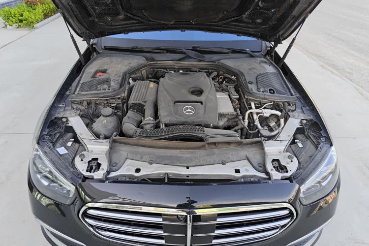 Used Mercedes-Benz E-Class 2019 E 300 L Sporty and Stylish Model Engine Bay