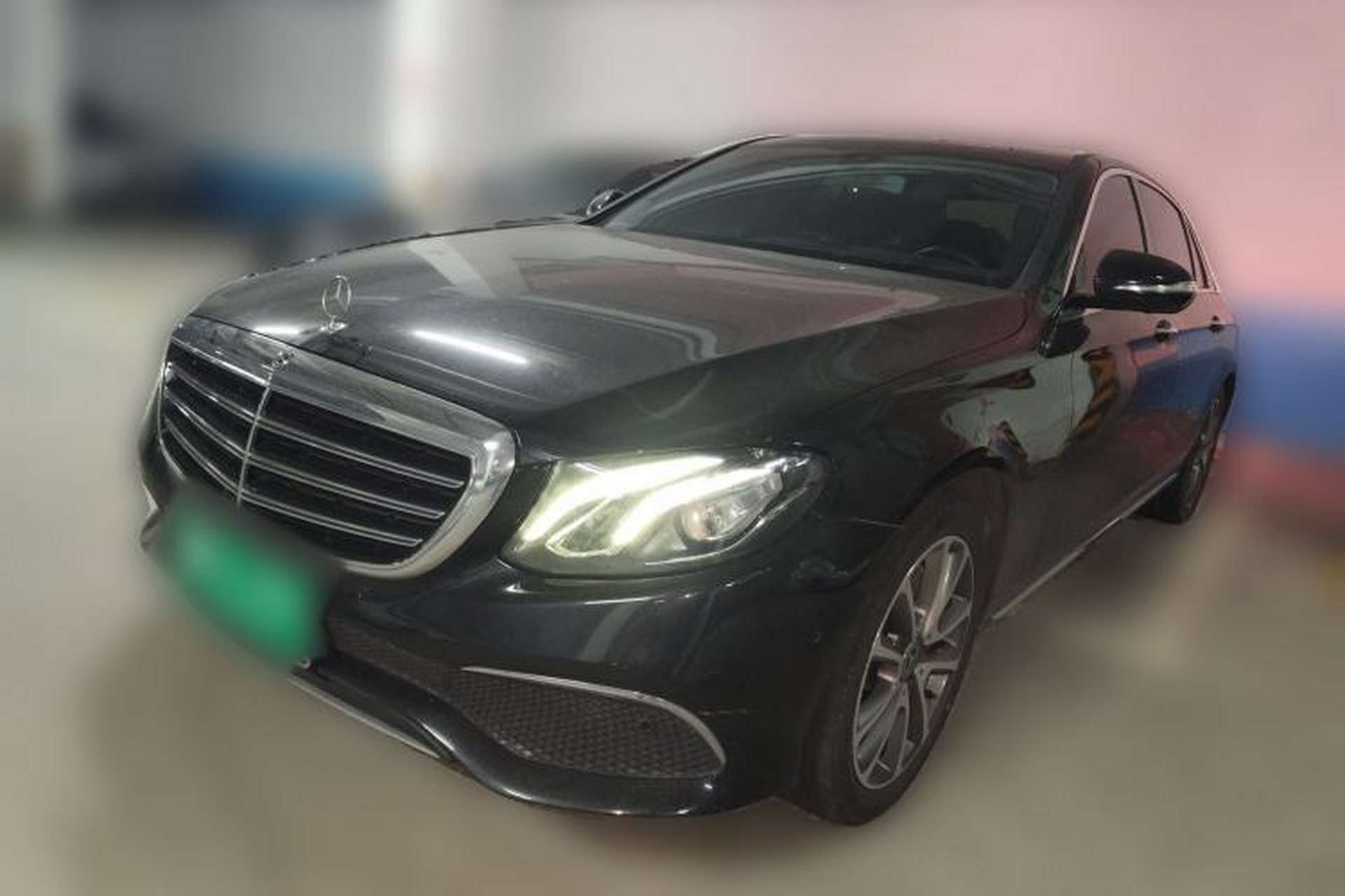 Used Mercedes-Benz E-Class 2019 E 300 L Stylish Model Front Left 45 Deg