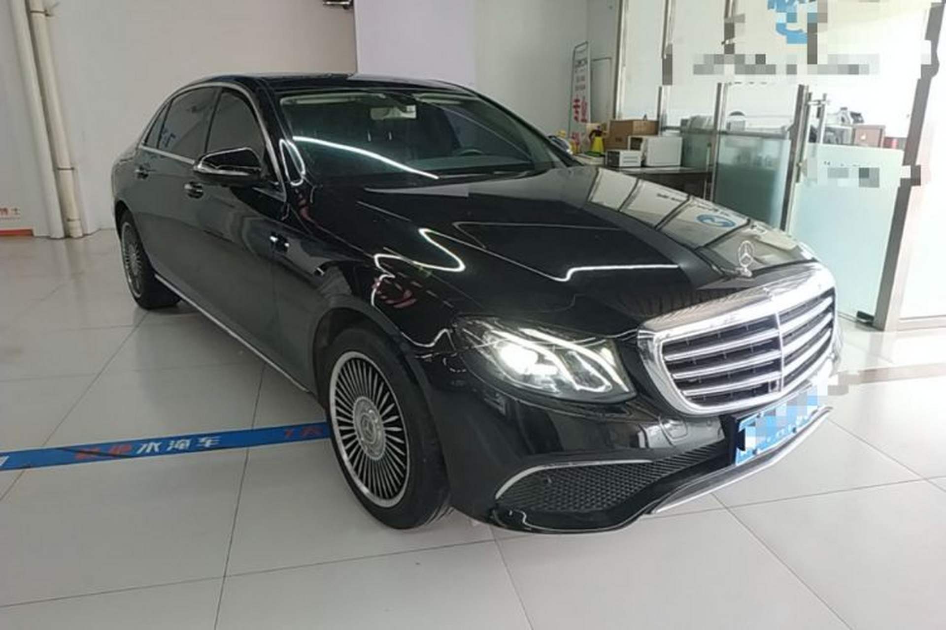 Used Mercedes-Benz E-Class 2019 Facelifted E 300 L Stylish Version Front Right 45 Deg