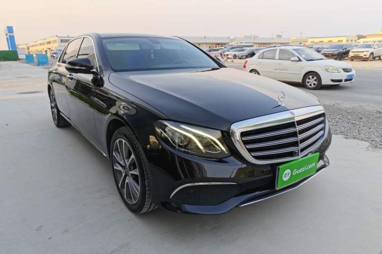 Used Mercedes-Benz E-Class 2019 E 300 L Stylish Model Front Right 45 Deg