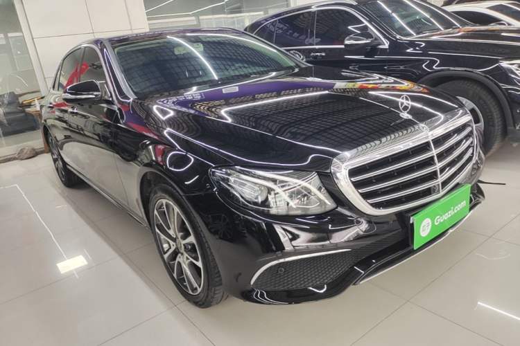 Used Mercedes-Benz E-Class 2019 E 300 L Stylish Model Front Right 45 Deg