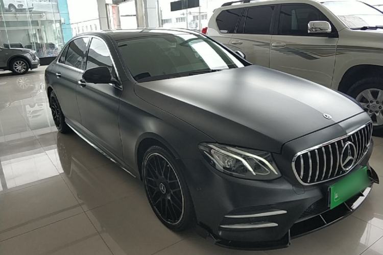 Used Mercedes-Benz E-Class 2019 E 300 L Sporty and Stylish Model Front Right 45 Deg