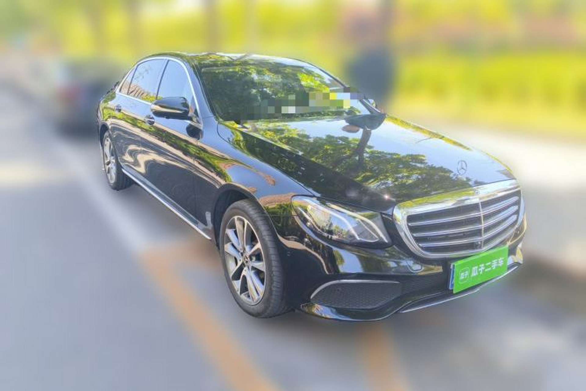 Used Mercedes-Benz E-Class 2019 E 300 L Stylish Model Front Right 45 Deg