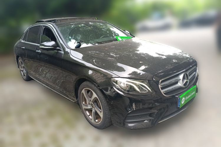 Used Mercedes-Benz E-Class 2019 E 300 L Sporty and Stylish Model Front Right 45 Deg