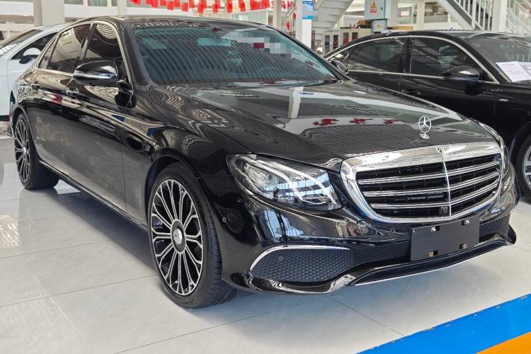 Used Mercedes-Benz E-Class 2019 E 300 L Stylish Model Front Right 45 Deg