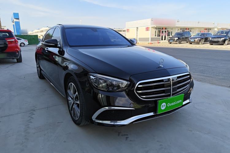 Used Mercedes-Benz E-Class 2019 E 300 L Sporty and Stylish Model Front Right 45 Deg
