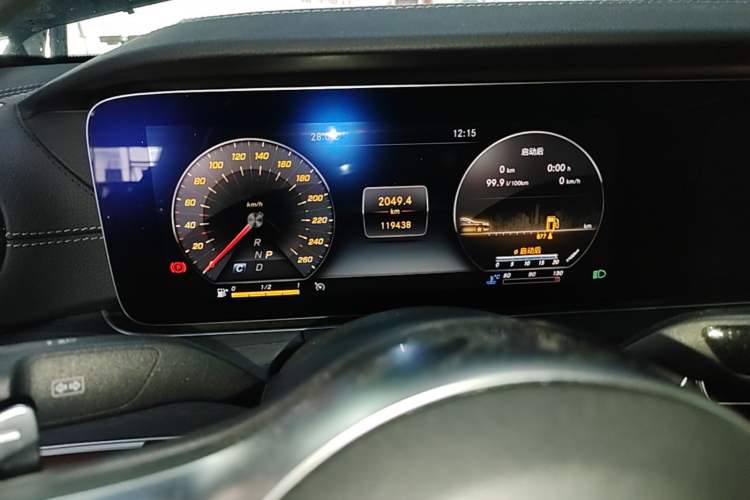 Used Mercedes-Benz E-Class 2019 Restyled E 300 L Sporty and Stylish Edition Instrument Cluster