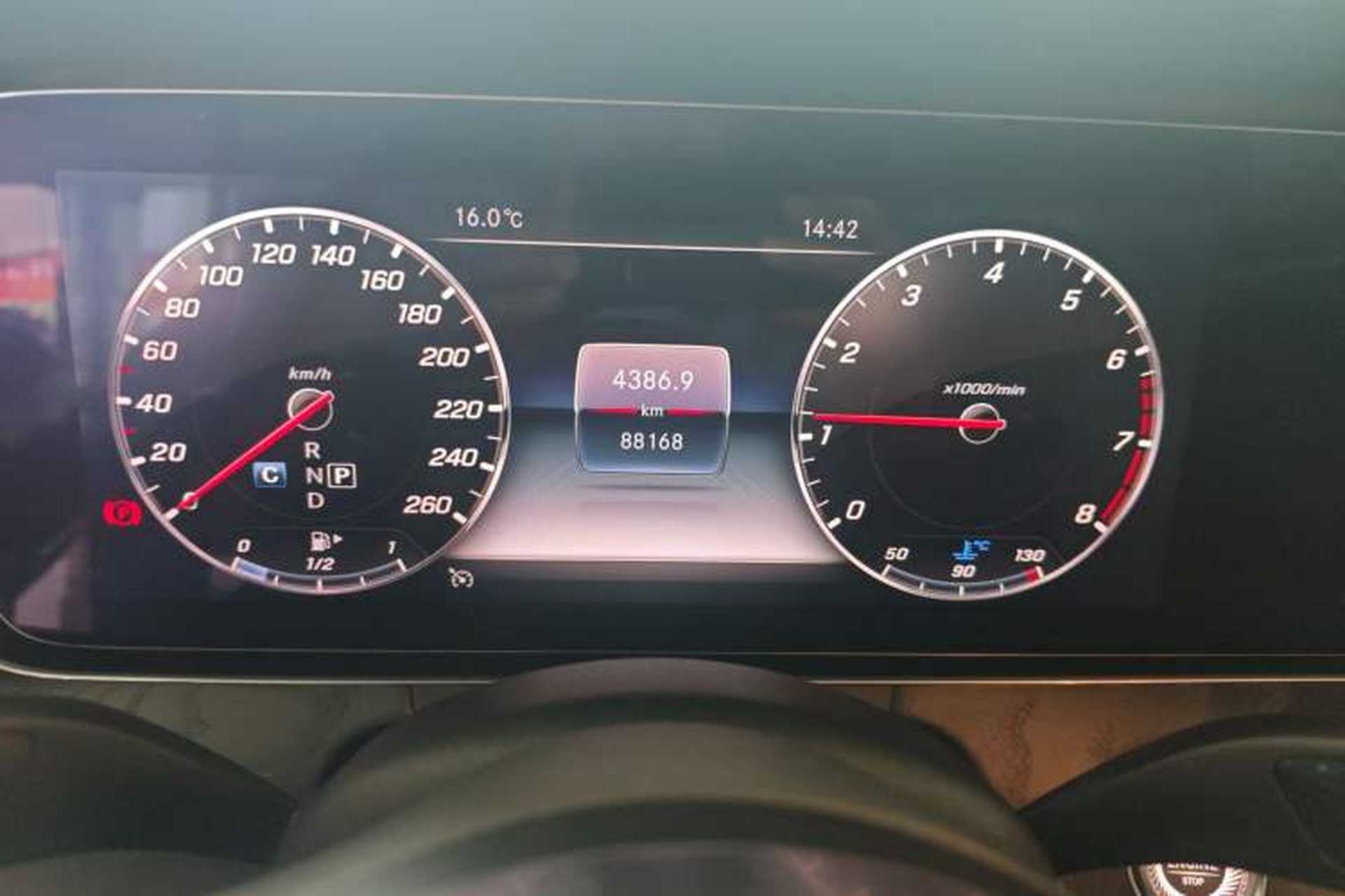 Used Mercedes-Benz E-Class 2019 E 300 L Sporty and Stylish Model Instrument Cluster