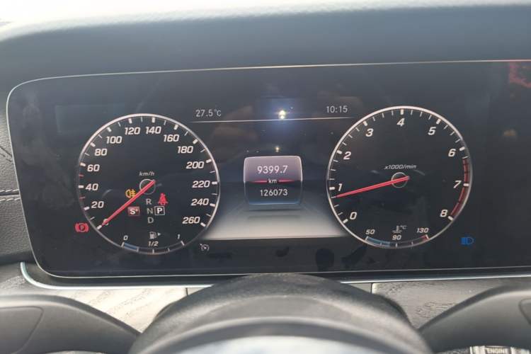 Used Mercedes-Benz E-Class 2019 E 300 L Sporty and Stylish Model Instrument Cluster