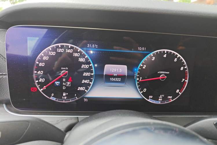 Used Mercedes-Benz E-Class 2019 Restyled E 300 L Sporty and Stylish Edition Instrument Cluster