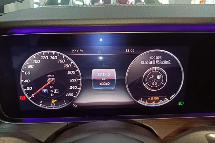Used Mercedes-Benz E-Class 2019 Restyled E 300 L Sporty and Stylish Edition Instrument Cluster