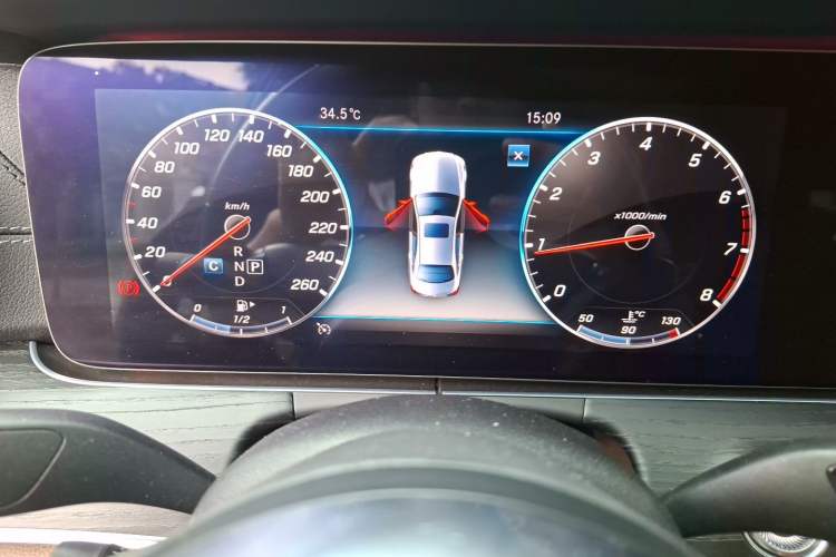Used Mercedes-Benz E-Class 2019 Restyled E 300 L Sporty and Stylish Edition Instrument Cluster