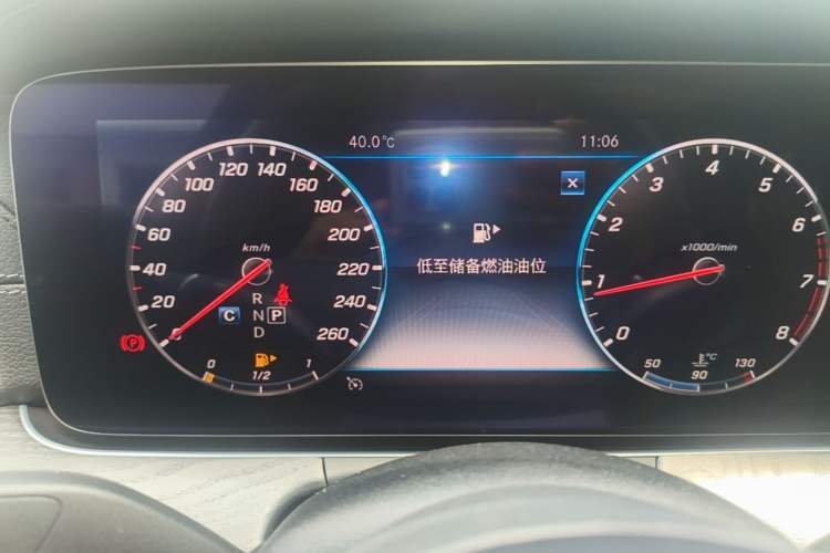 Used Mercedes-Benz E-Class 2019 E 300 L Sporty and Stylish Model Instrument Cluster