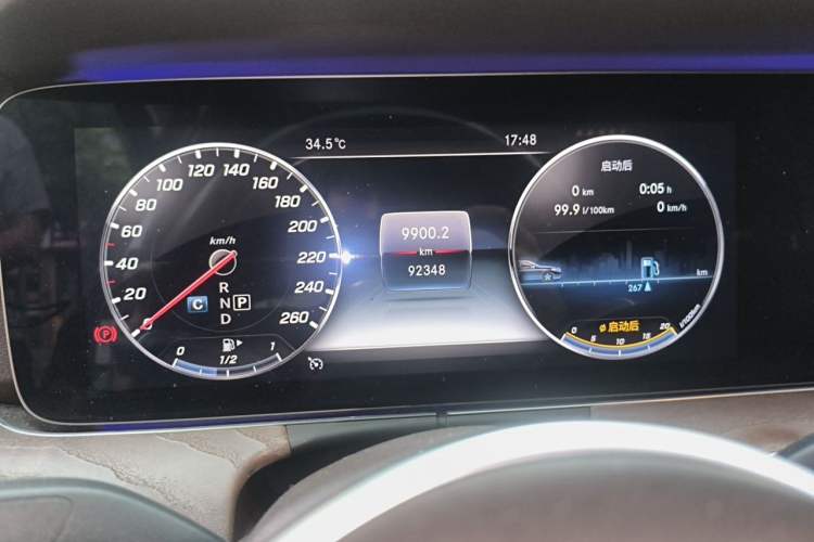 Used Mercedes-Benz E-Class 2019 Facelifted E 300 L Stylish Version Instrument Cluster