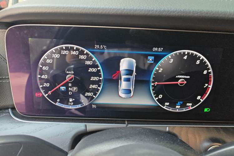 Used Mercedes-Benz E-Class 2019 E 300 L Sporty and Stylish Model Instrument Cluster