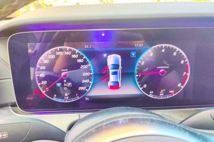 Used Mercedes-Benz E-Class 2019 E 300 L Sporty and Stylish Model Instrument Cluster