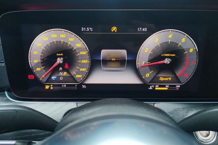 Used Mercedes-Benz E-Class 2019 E 300 L Sporty and Stylish Model Instrument Cluster