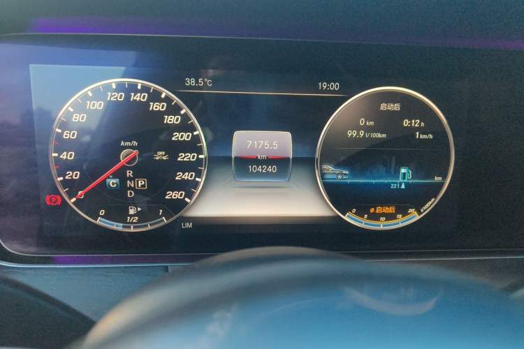 Used Mercedes-Benz E-Class 2019 E 200 L Sport Edition Instrument Cluster