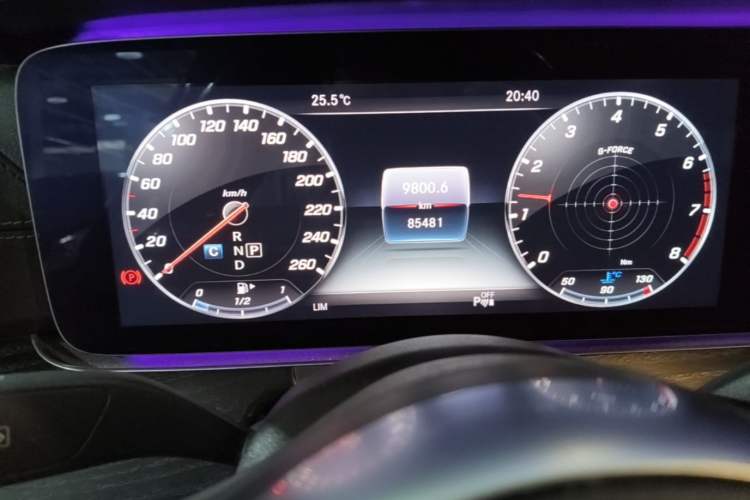 Used Mercedes-Benz E-Class 2019 Restyled E 300 L Sporty and Stylish Edition Instrument Cluster