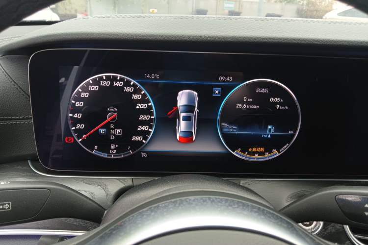 Used Mercedes-Benz E-Class 2019 E 300 L Sporty and Stylish Model Instrument Cluster