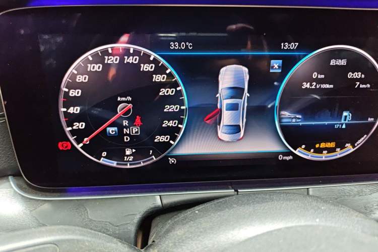 Used Mercedes-Benz E-Class 2019 E 300 L Sporty and Stylish Model Instrument Cluster