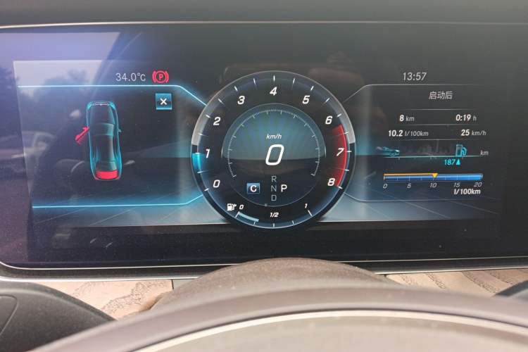 Used Mercedes-Benz E-Class 2019 E 300 L Luxury Model Instrument Cluster