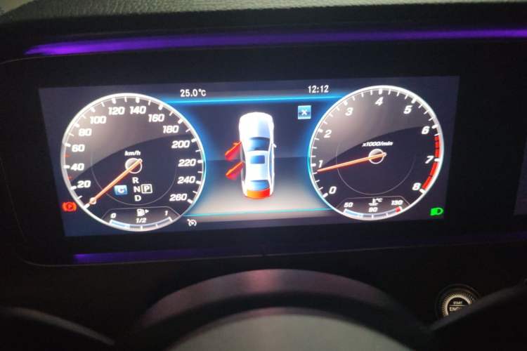 Used Mercedes-Benz E-Class 2019 E 300 L Stylish Model Instrument Cluster