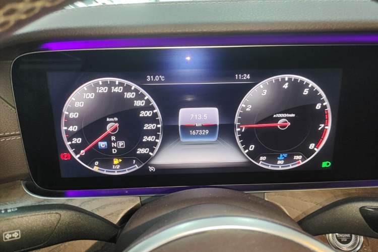 Used Mercedes-Benz E-Class 2019 E 300 L Stylish Model Instrument Cluster
