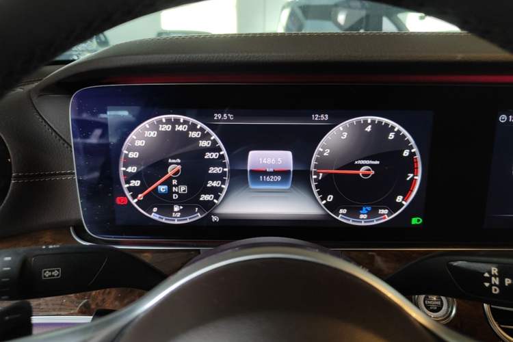 Used Mercedes-Benz E-Class 2019 Facelifted E 300 L Stylish Version Instrument Cluster