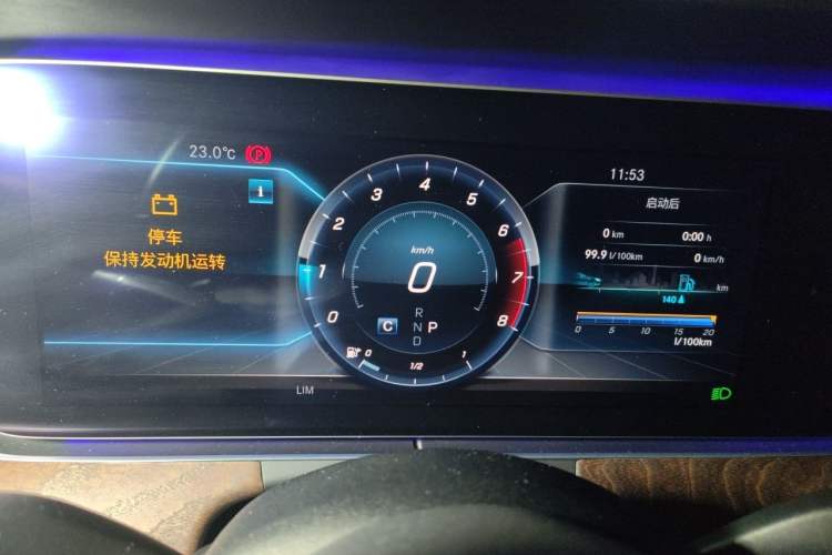 Used Mercedes-Benz E-Class 2019 Facelifted E 300 L Stylish Version Instrument Cluster