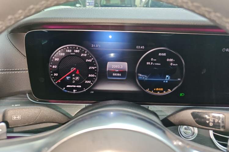 Used Mercedes-Benz E-Class 2019 Restyled E 300 L Sporty and Stylish Edition Instrument Cluster