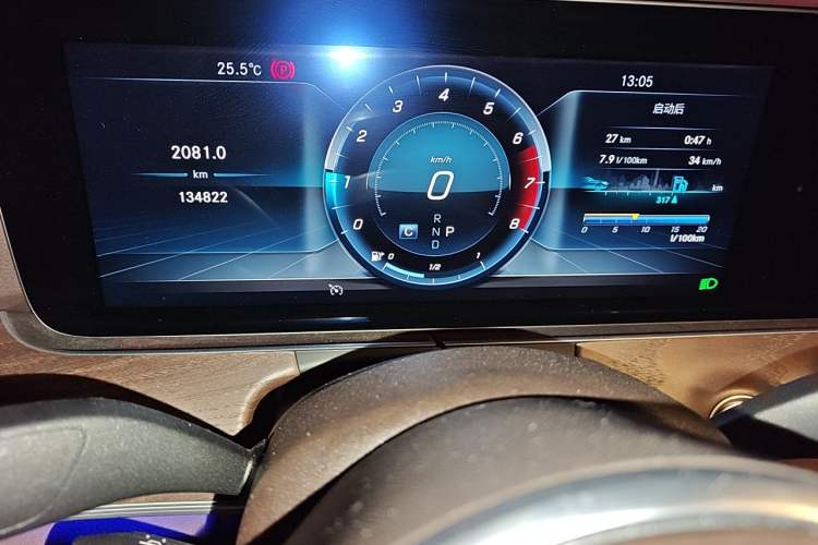 Used Mercedes-Benz E-Class 2019 Facelifted E 300 L Stylish Version Instrument Cluster