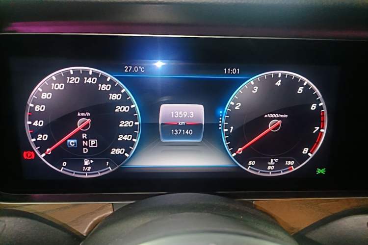 Used Mercedes-Benz E-Class 2019 Facelifted E 300 L Stylish Version Instrument Cluster