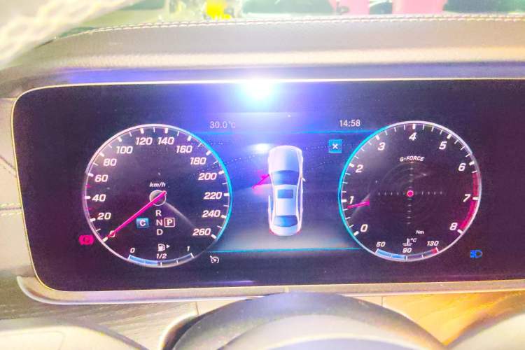 Used Mercedes-Benz E-Class 2019 E 300 L Sporty and Stylish Model Instrument Cluster