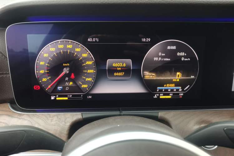 Used Mercedes-Benz E-Class 2019 E 300 L Stylish Model Instrument Cluster
