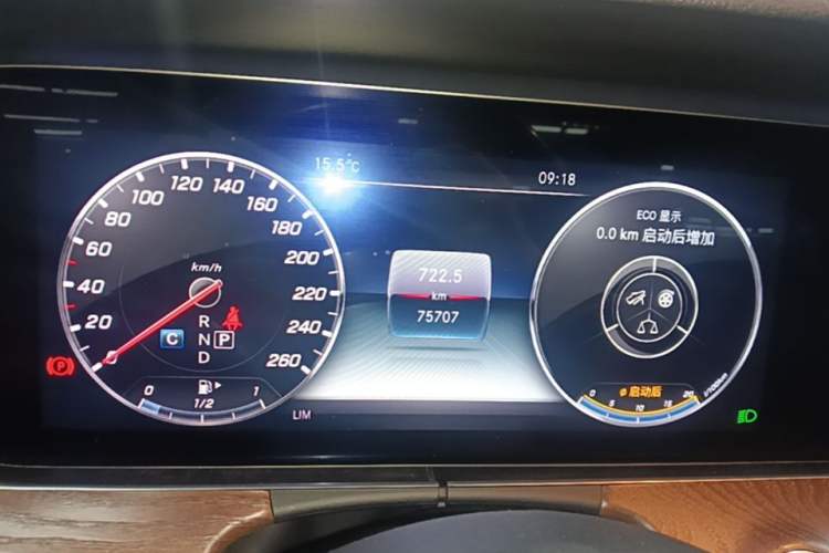 Used Mercedes-Benz E-Class 2019 Facelifted E 300 L Stylish Version Instrument Cluster