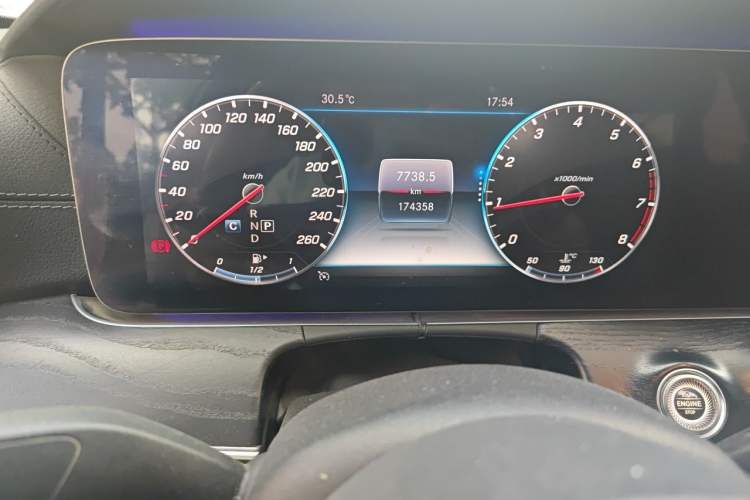 Used Mercedes-Benz E-Class 2019 E 300 L Sporty and Stylish Model Instrument Cluster