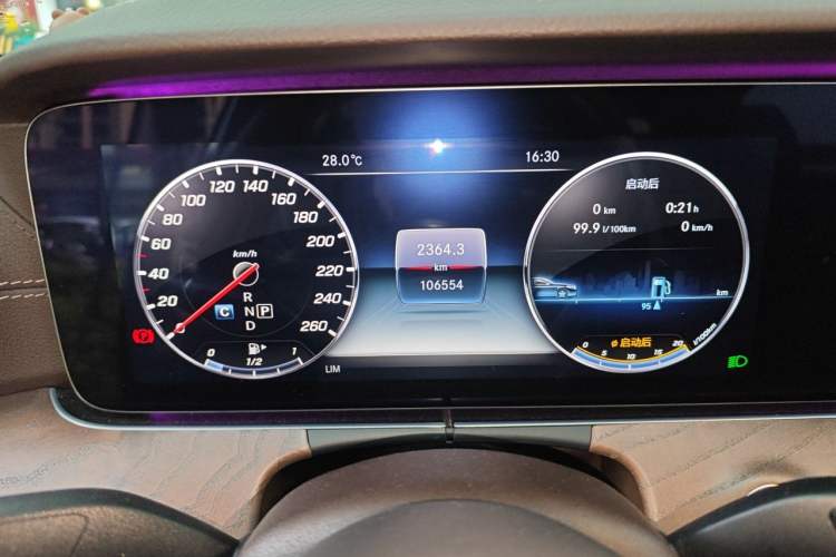 Used Mercedes-Benz E-Class 2019 Facelifted E 300 L Stylish Version Instrument Cluster