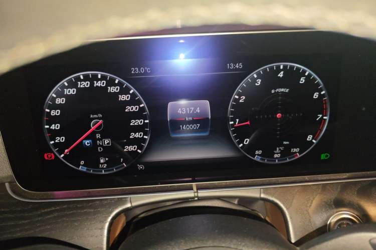 Used Mercedes-Benz E-Class 2019 E 300 L Sporty and Stylish Model Instrument Cluster