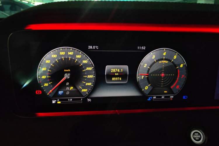 Used Mercedes-Benz E-Class 2019 Facelifted E 300 L Stylish Version Instrument Cluster