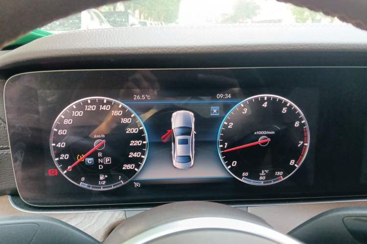 Used Mercedes-Benz E-Class 2019 Facelifted E 300 L Stylish Version Instrument Cluster