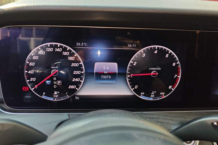Used Mercedes-Benz E-Class 2019 Restyled E 300 L Sporty and Stylish Edition Instrument Cluster